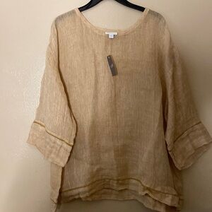 J Jill pure linen top